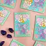 Sow the Magic Tarot Garden + Gift Seed Packet Purple Dark Opal Basil