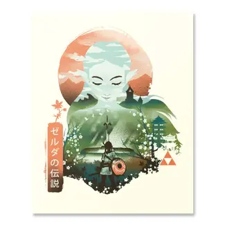 Fuzzy Ink Fuzzy Ink Print Zelda