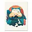 Fuzzy Ink Fuzzy Ink Print Snorlax