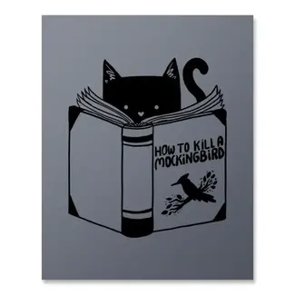 Fuzzy Ink Fuzzy Ink Print How to Kill a Mockingbird