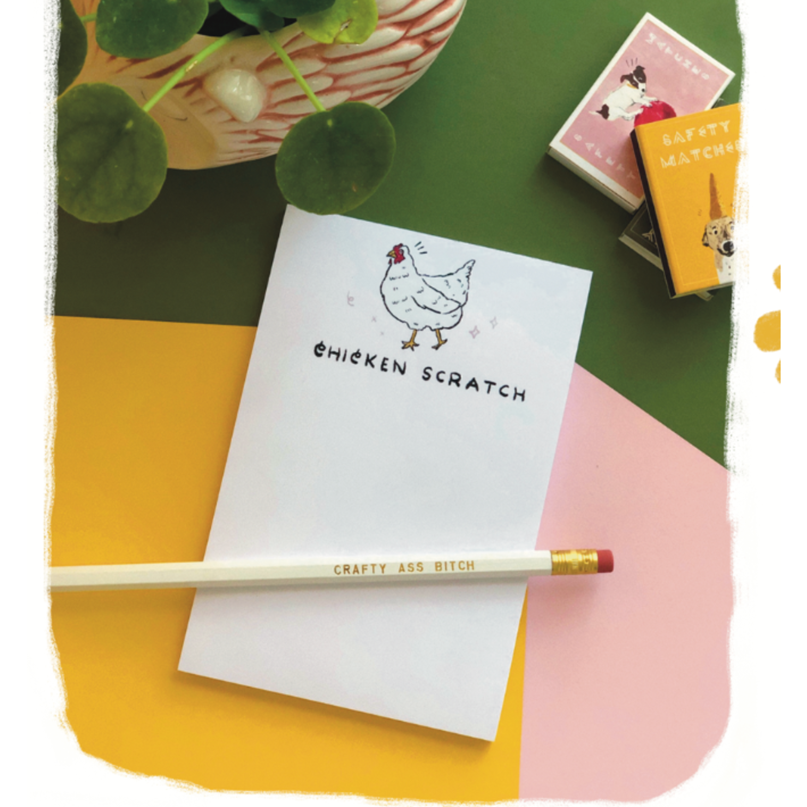 Emily Petrilla Illustrations Chicken Scratch Notepad