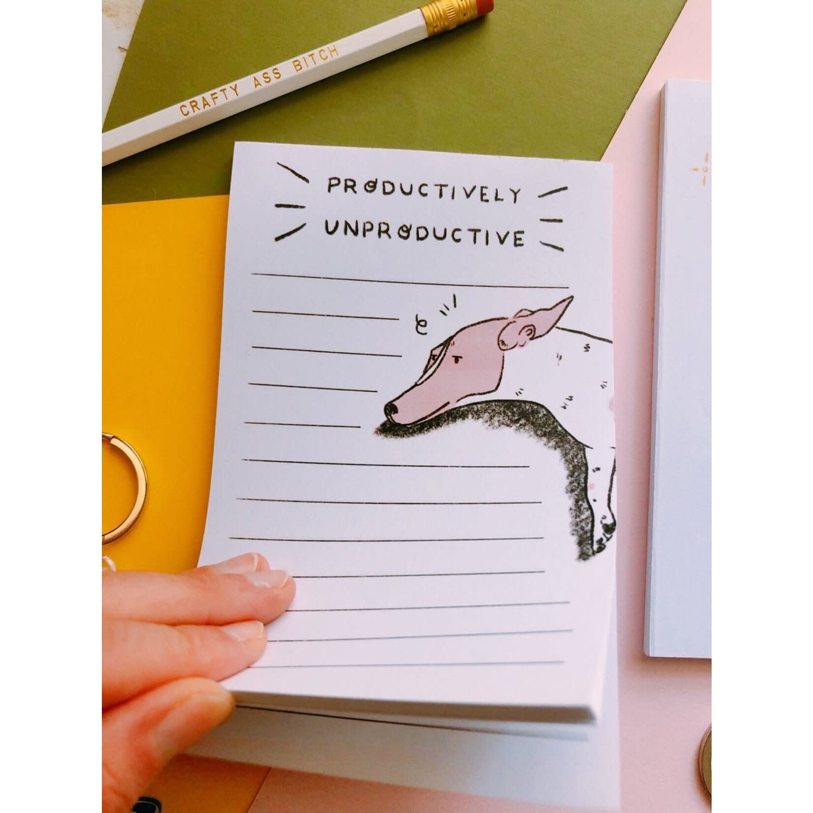 Emily Petrilla Illustrations Productively Unproductive Notepad