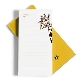 J6R6 Giraffe Notepad