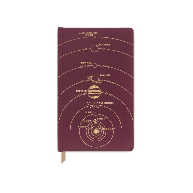 Bookcloth Journal Solar System