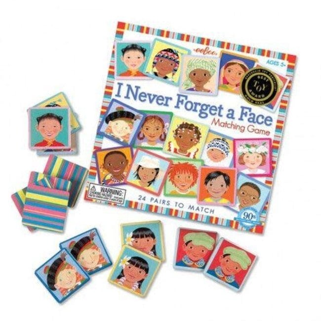 Memory + Matching Game I Never Forget a Face