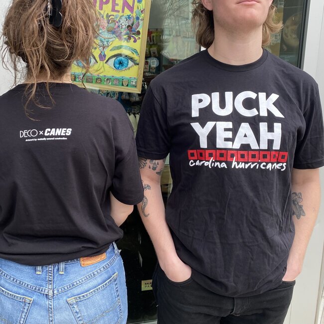 Mutually Assured Construction Canes Puck Yeah T-Shirt - Unisex