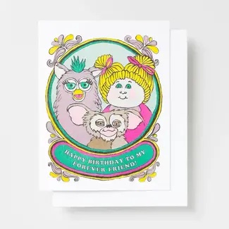 Happy Bday Forever Friend Card