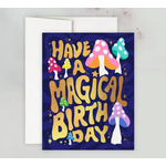 Magical Mushroom Birthday Card