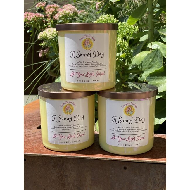 Sunny The Fun Fairy A Sunny Day Candle