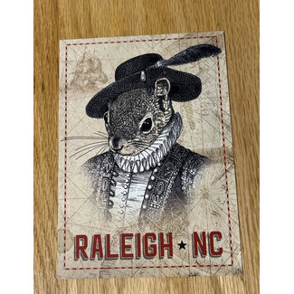 Squirrel Cut Designs Sir Squirrel Walter Raleigh Postcard Squirrel Cut Designs Sir Squirrel Walter Raleigh Postcard
