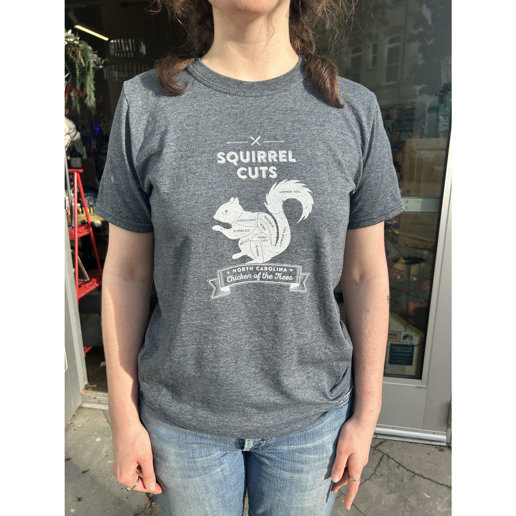 Squirrel Cut Designs Chicken of the Trees T-Shirt