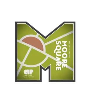 Clean Parks Project Moore Square Sticker