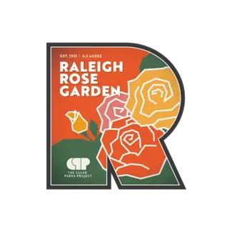 Clean Parks Project Raleigh Rose Garden Park Sticker