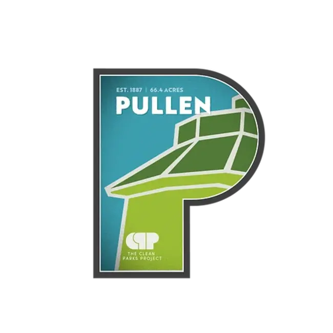 Clean Parks Project Pullen Park Sticker