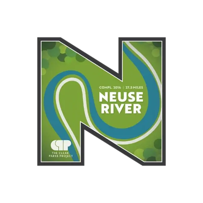 Clean Parks Project Neuse River Greenway Trail Sticker
