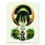Fuzzy Ink Fuzzy Ink Earth Bender Sticker