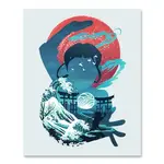 Fuzzy Ink Fuzzy Ink Water Bender Sticker