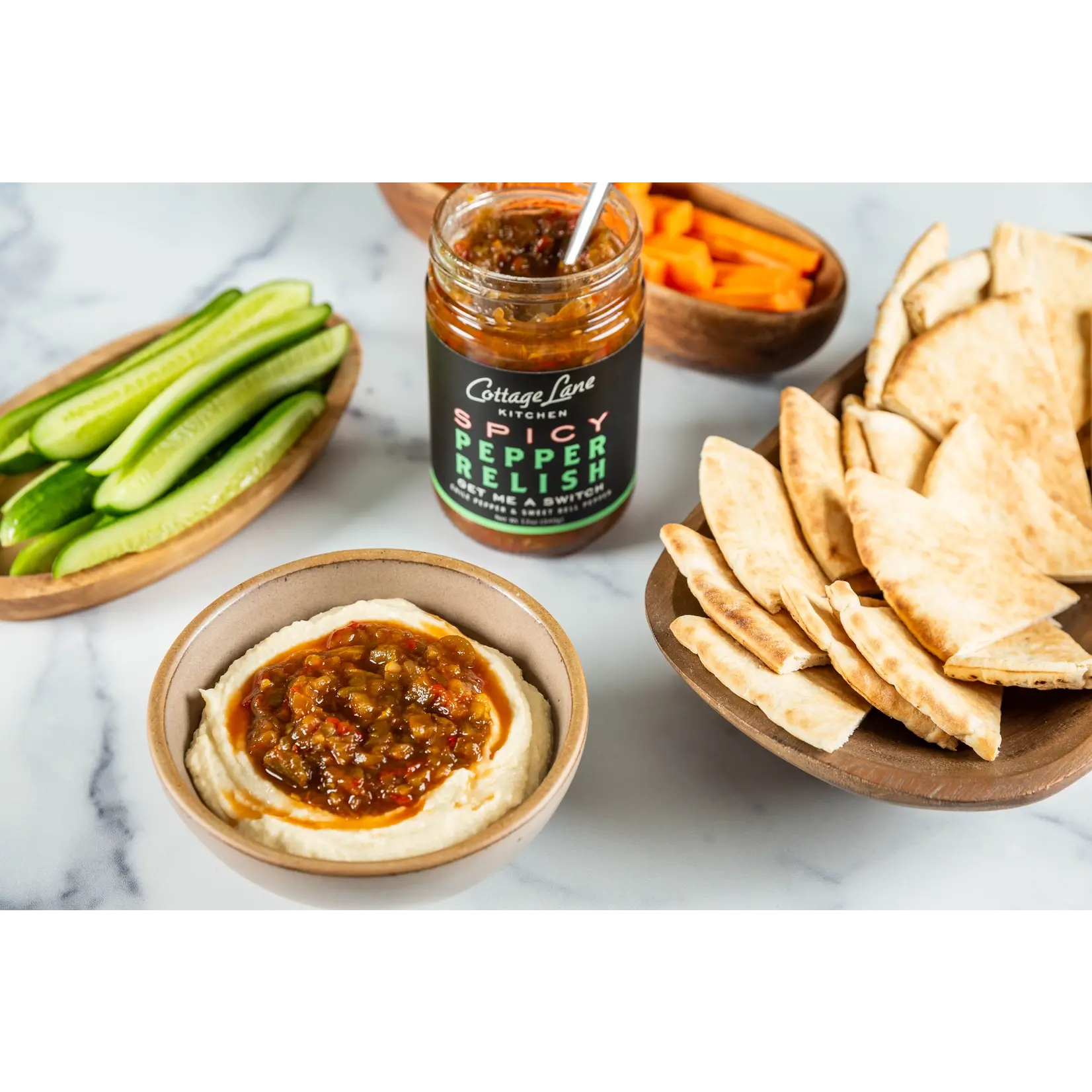 Cottage Lane Kitchen Spicy Pepper Relish - Give Me a Switch