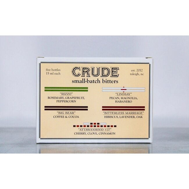 Crude Bitters + Sodas Bitters Sampler Set