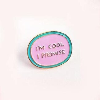 Aviate Press Aviate Press Enamel Pin - I'm Cool