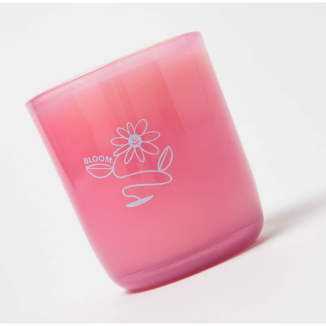 Milk Jar Bloom Candle 8oz - Lavender, Ylang Ylang, Vetiver, Wormwood