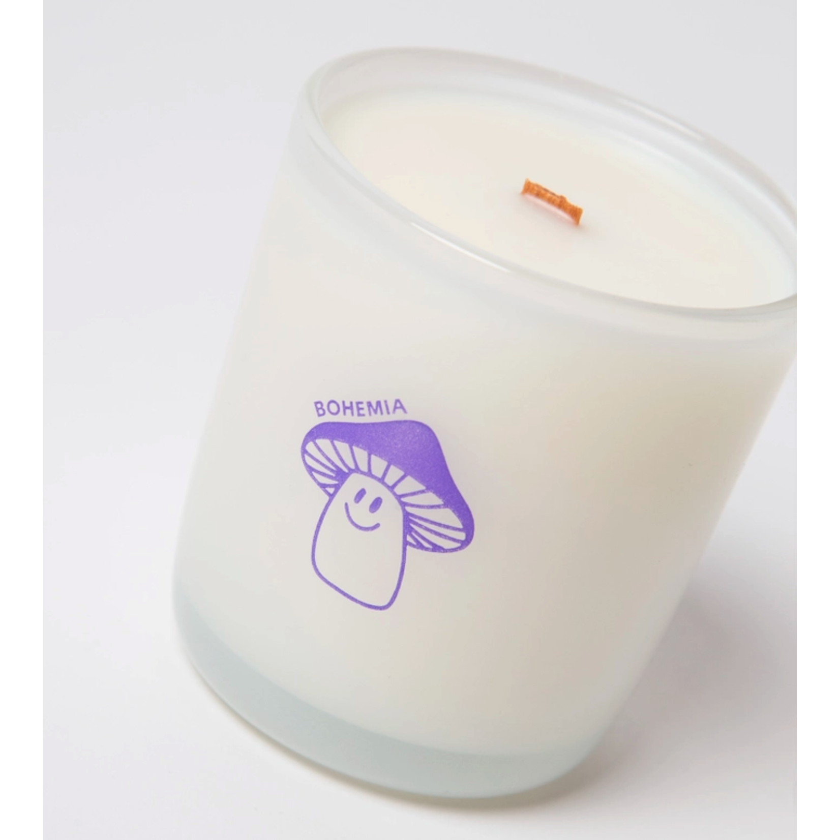 Milk Jar Bohemia Candle 8oz - Lemongrass, Lavender, Sage Coconut