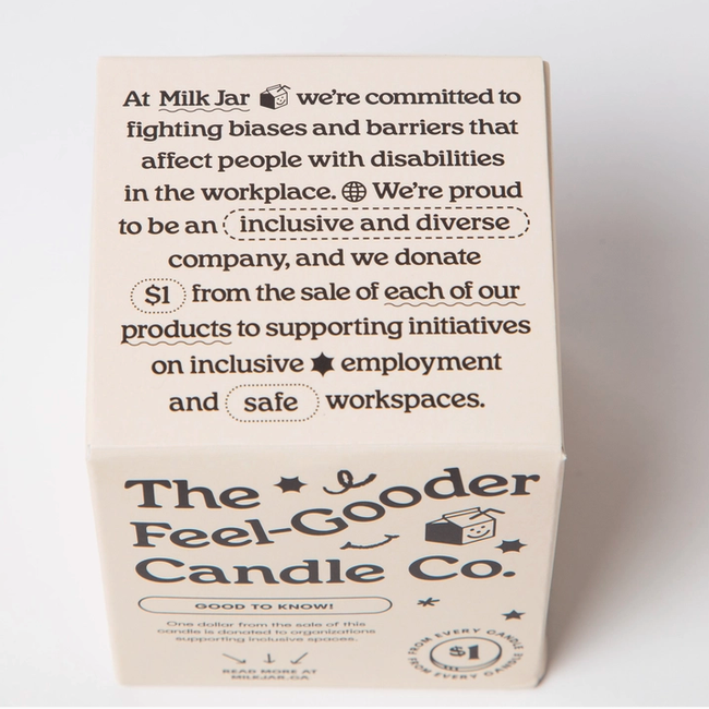 Milk Jar Darjeeling Candle 8oz - Patchouli, Santal Coconut