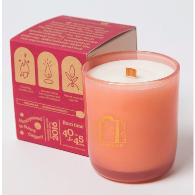 Milk Jar Darjeeling Candle 8oz - Patchouli, Santal Coconut
