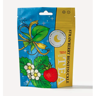 Full Moon Tea Company Strawberry Honeysuckle White Loose Leaf Tea