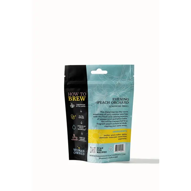 Full Moon Tea Company Evening Peach Orchard Loose Leaf Tea