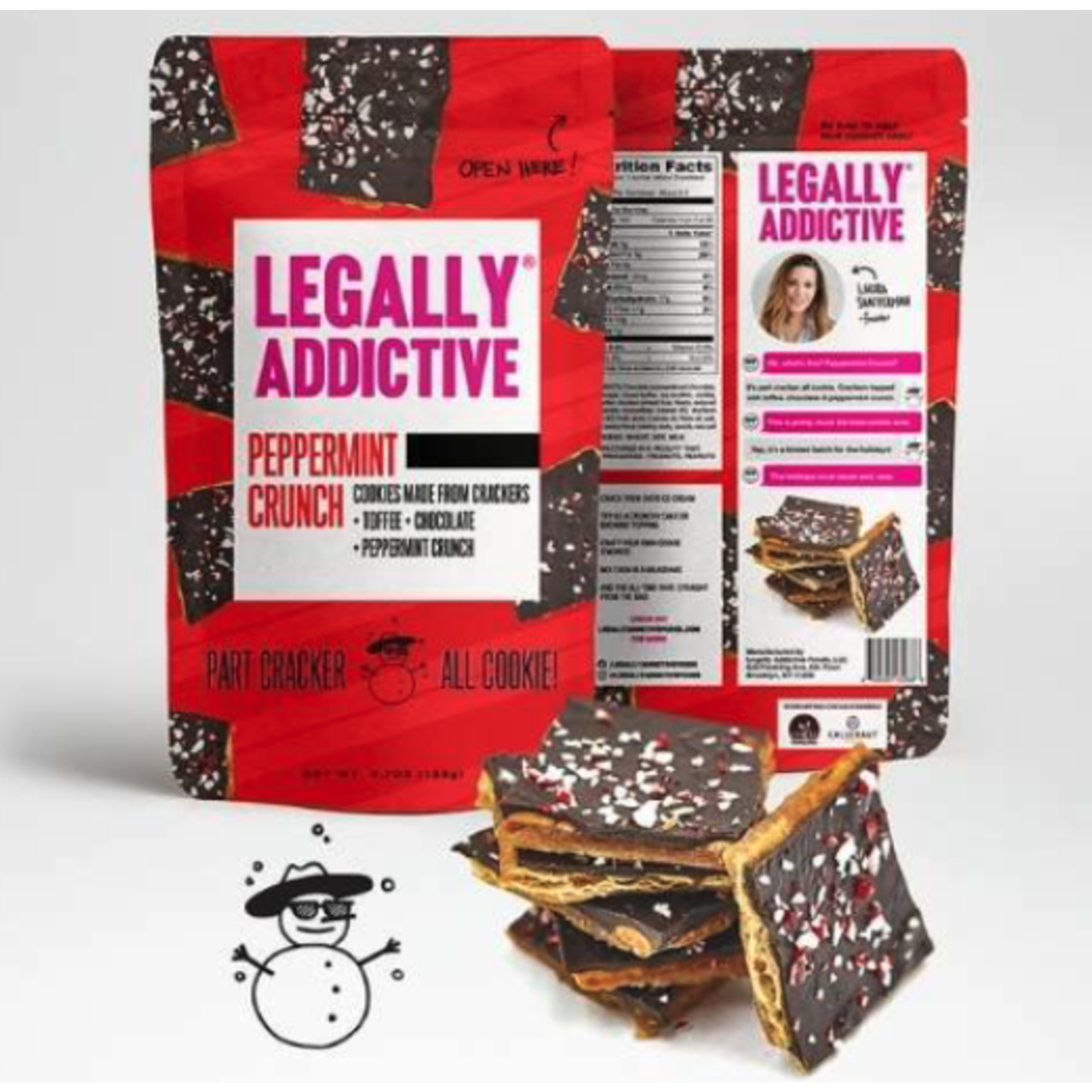 Legally Addictive Peppermint Crunch