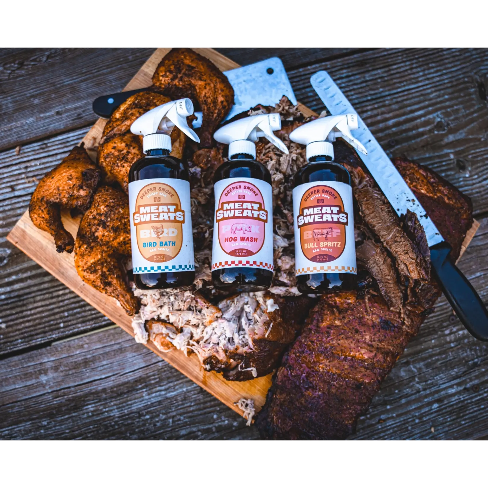 Meat Sweats BBQ Spritz -  Bull Spritz