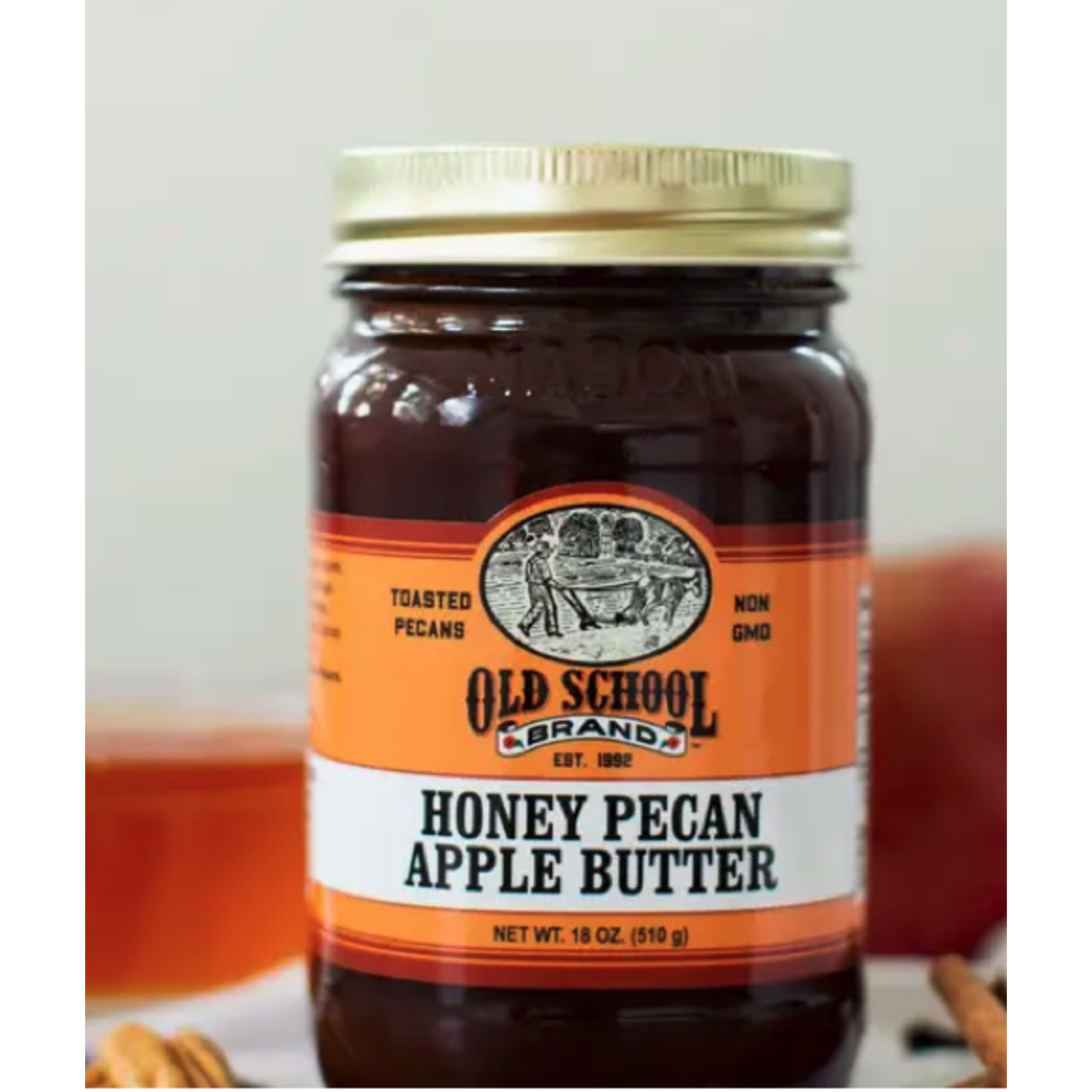 Old School Honey Pecan Apple Butter