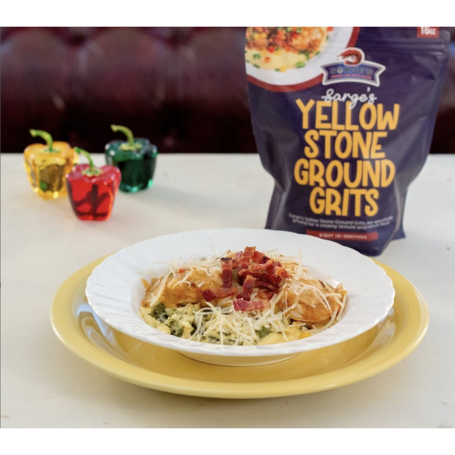 Sarge's Shrimp and Grits Sarge's Stone Ground Yellow Grits