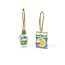 Yellow Owl Hanging Earrings Cool Ranch