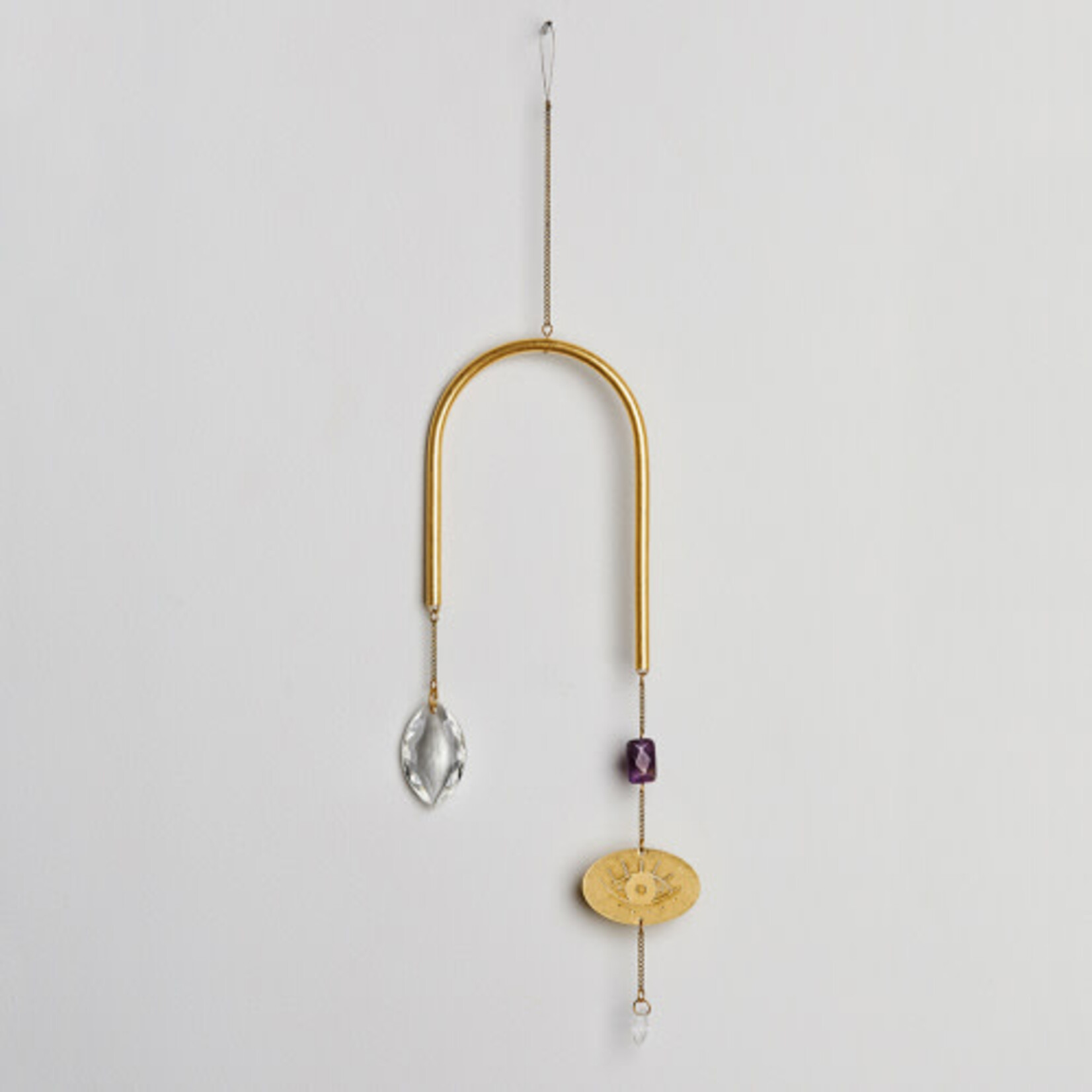 Suncatcher Evil Eye/Amethyst