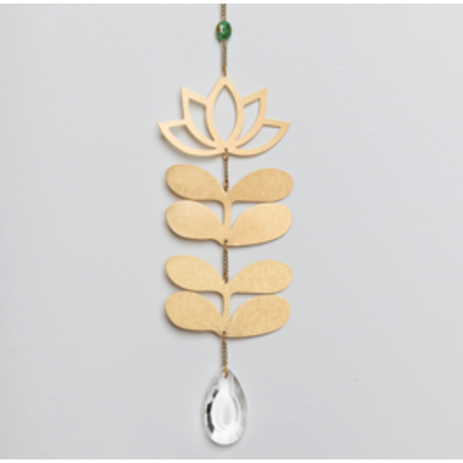 Suncatcher Lotus/Turquoise