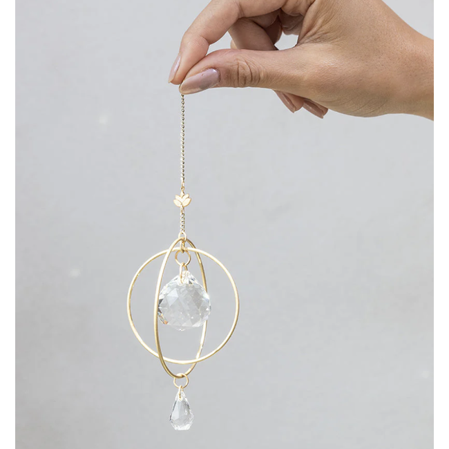 Mini Suncatcher Lotus/Strength