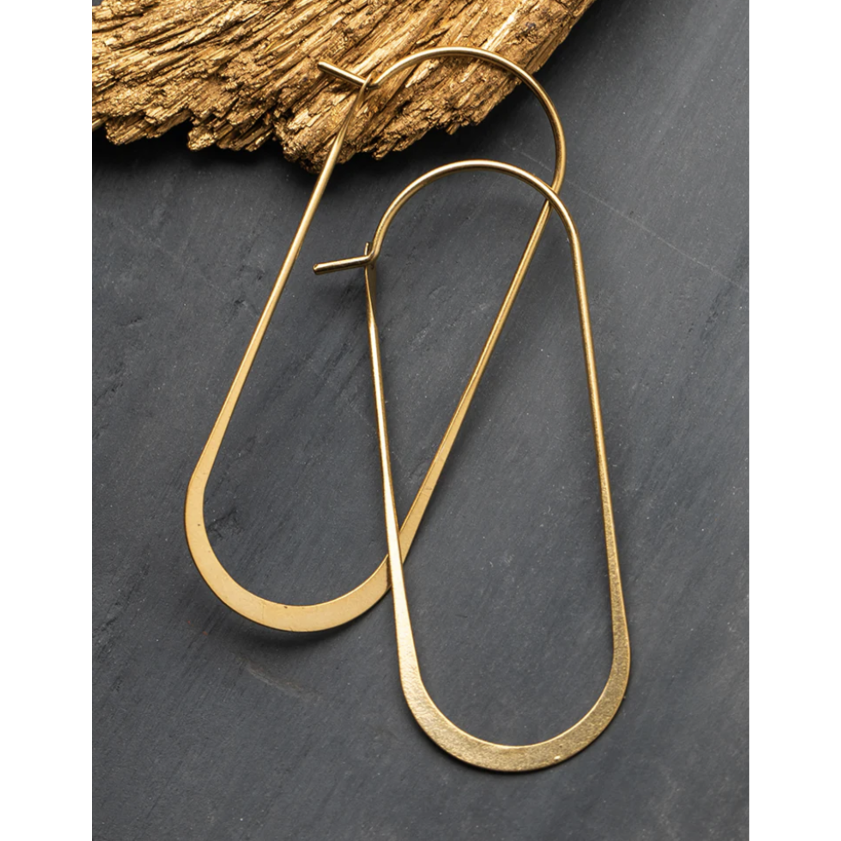 Refined Earrings Cosmic Oval