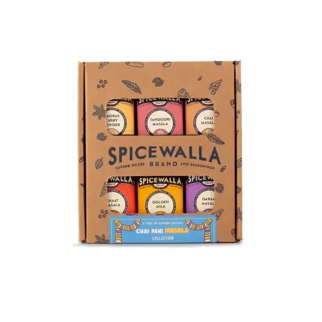 Spicewalla Spicewalla Chai Pani Masala Collection 6 Pack Gift Set