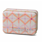 Everyday Tin 5oz Pink Flower - Cactus + Aloe
