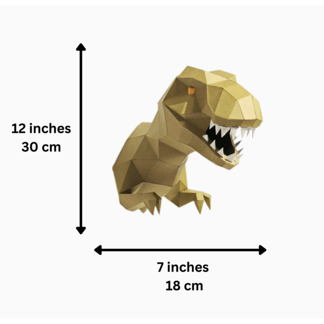 Paper Model Kit T-Rex