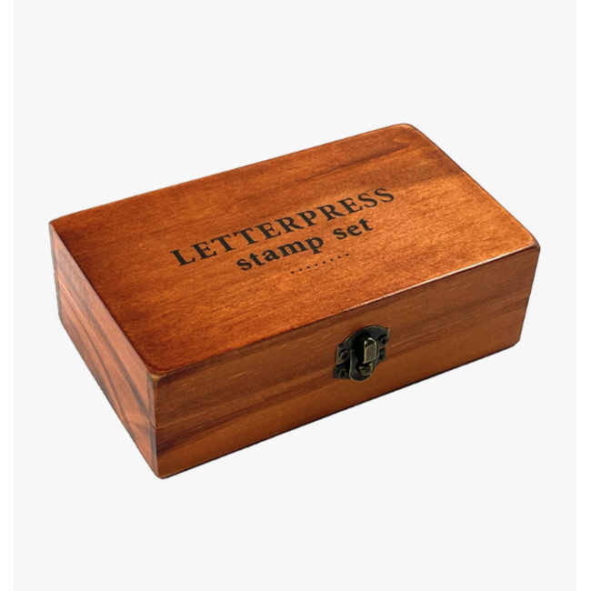 Studio Series Letterpress Stamp Set