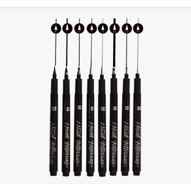 Studio Series Hand Lettering Pens (8)