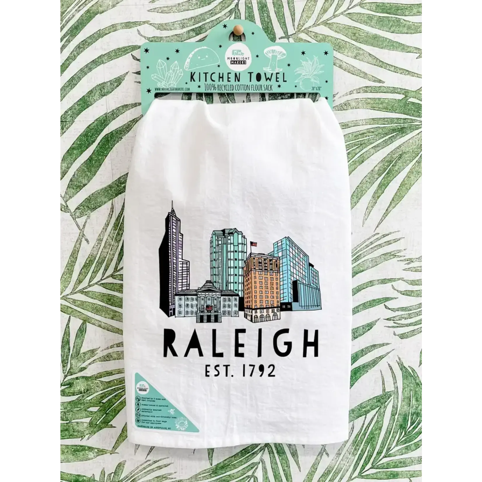 Moonlight Makers Dish Towel - Raleigh