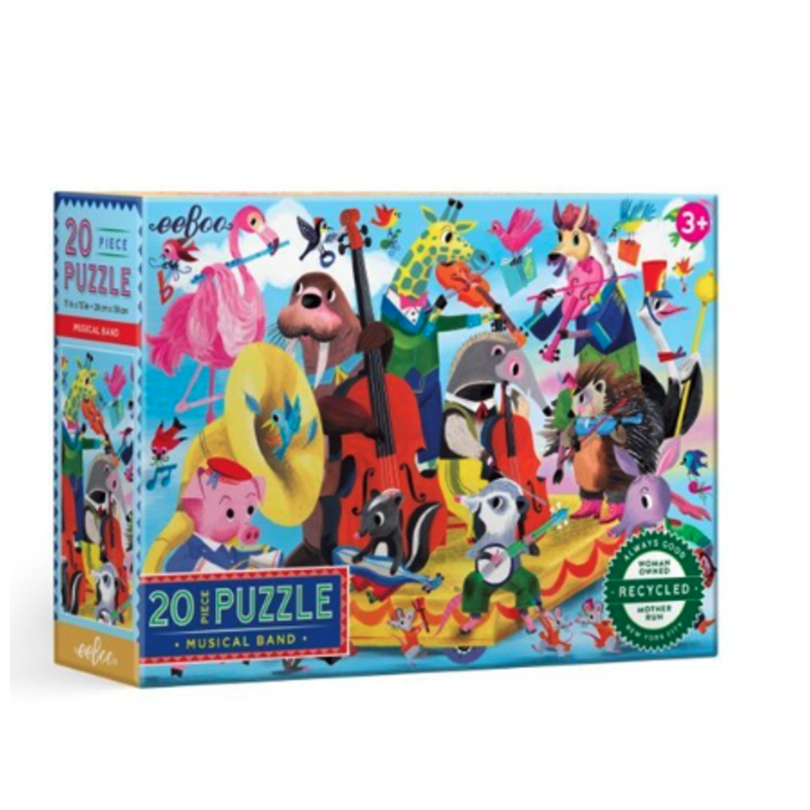 Puzzle 20pc Musical Band