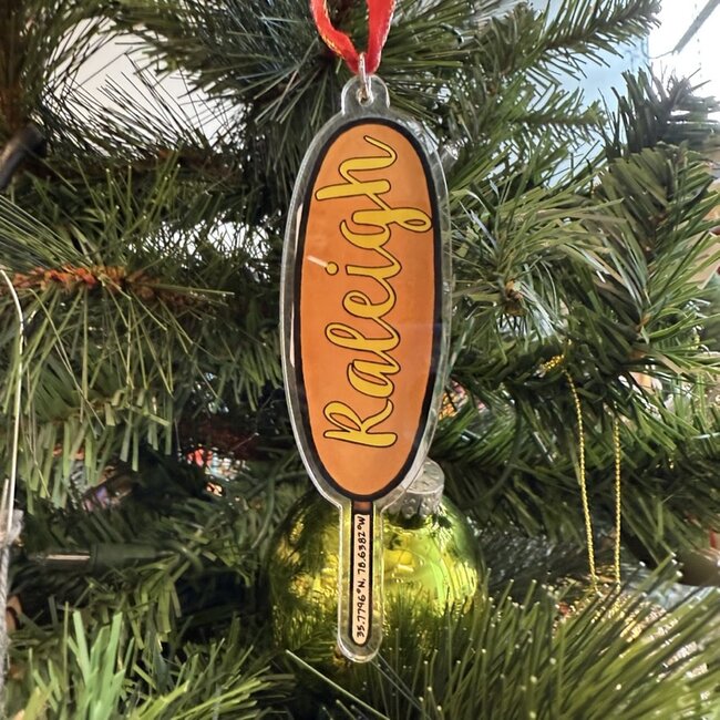 Savannah Bridges Raleigh Corndog Ornament