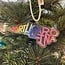 Savannah Bridges NC Clear Rainbow Ornament