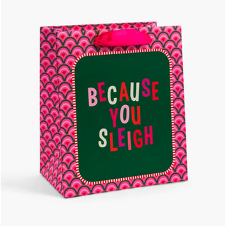 Furbish Studio Gift Bag Sleigh Medium