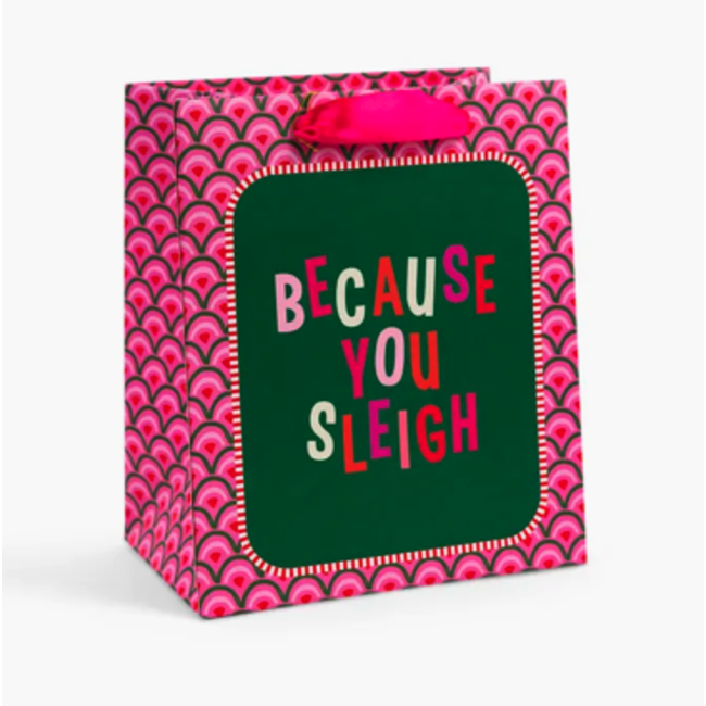 Furbish Studio Gift Bag Sleigh Medium